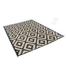 9x12 ft Waterproof Outdoor Rug Reversible Plastic Straw Patio Camping Rugs Mat