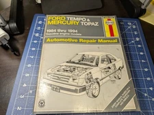 Haynes Auto Repair Manual Ford Tempo & Mercury Topaz 1984 thru 1994 36078 (1418)