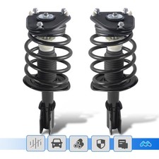 2 Front Struts Shocks Wcoil Spring For 06-11 Cadillac Dts Buick Lucerne 172321