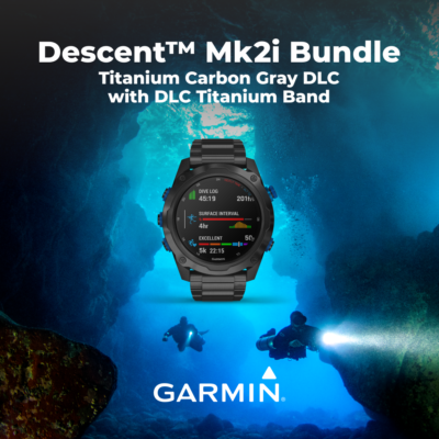 Garmin Descent Mk2i Descent T1 Bundle with Dive Computer and Power