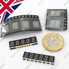 🇬🇧 Small SMD 0.2” 7-segment red LED digit displays, surface mount, mini, tiny