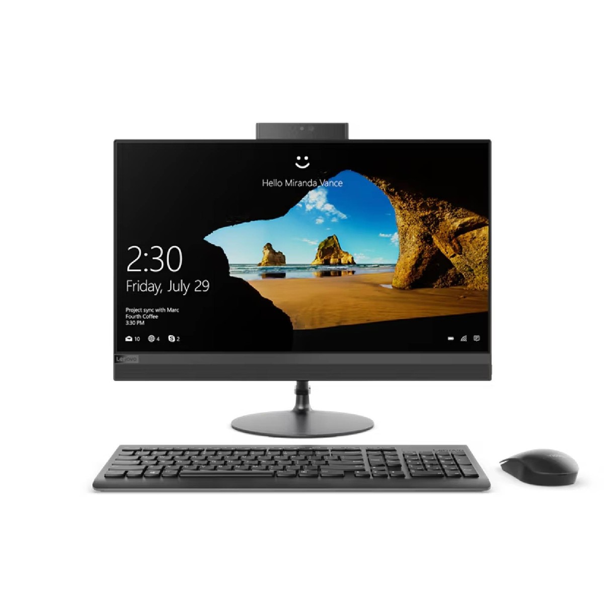 Lenovo ideacentre AIO 520-24IKLパソコン 【公式通販】