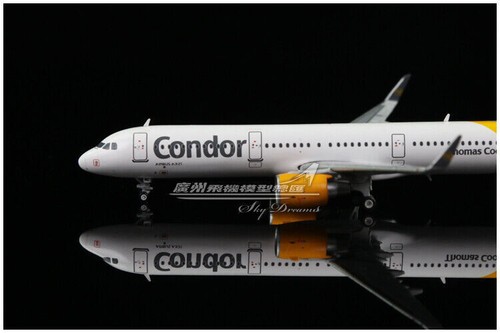 1:400 JC Wings Thmas Cook Condor AIRBUS A321 Passenger Airplane Diecast Model - Bild 8 von 9