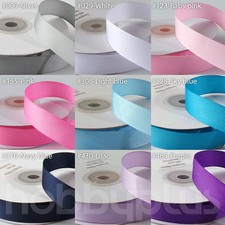 22meter Roll Grosgrain Ribbon Width 10mm 16mm 25yards High Quality Full Reel