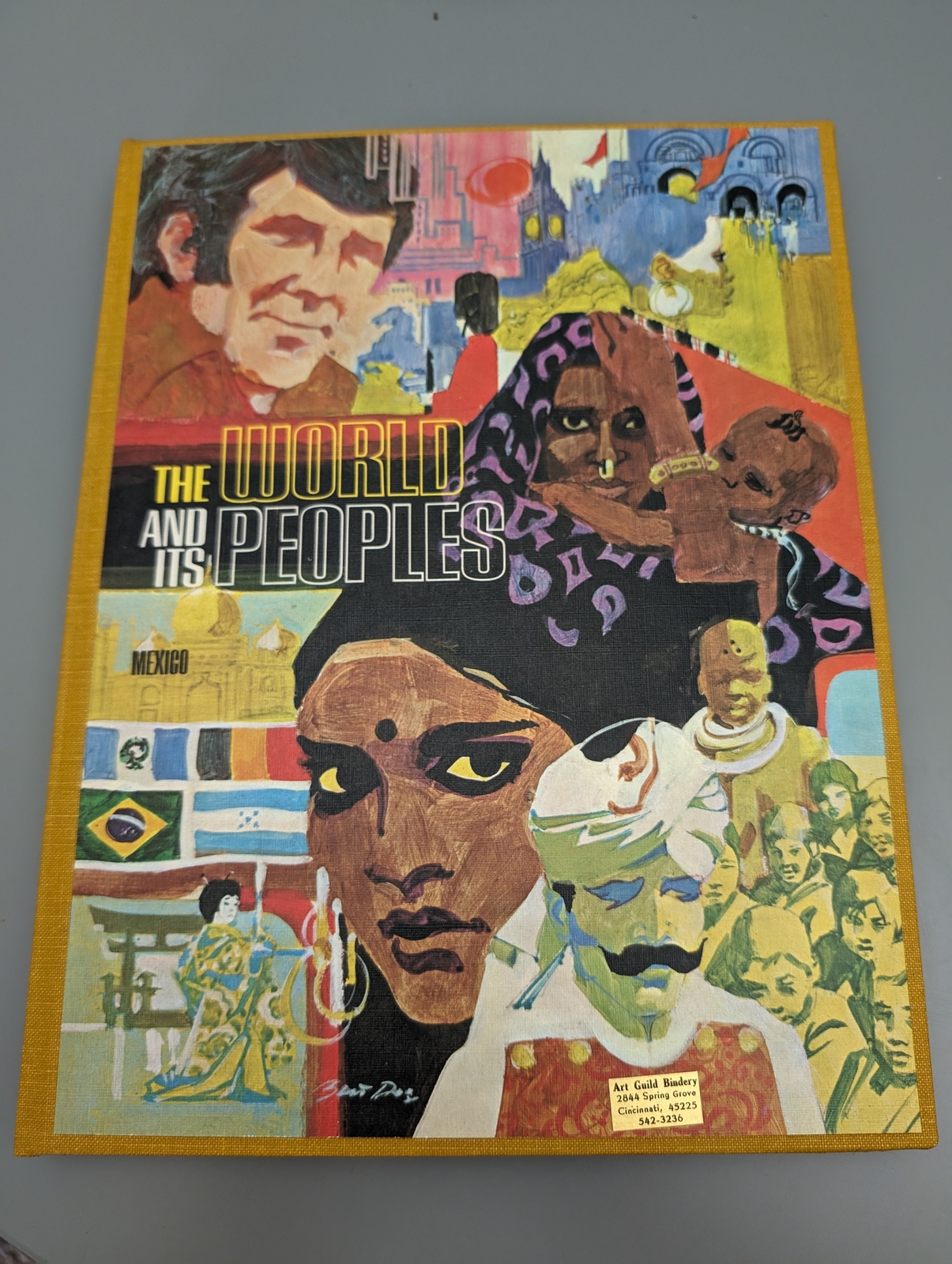 The World And Its Peoples: MEXICO (1968) HARDCOVER Rare SEE PICS