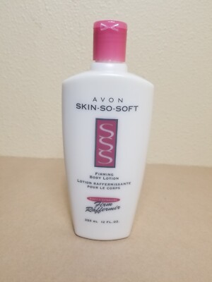 Original  Avon Skin So Soft Firming Body Lotion Soft Sensual 12 oz. New Seal