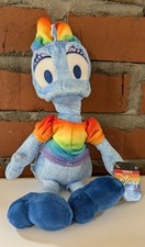 Disney Rainbow Collection Plush 8" Daisy Duck NWT Walt Disney World Florida New