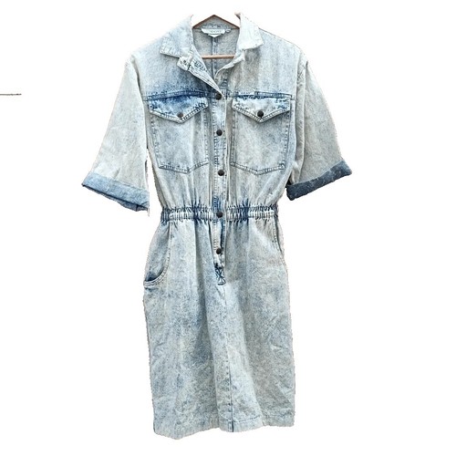 Anthropology Significant Other Belted Denim Dress NEW $335 | eBay