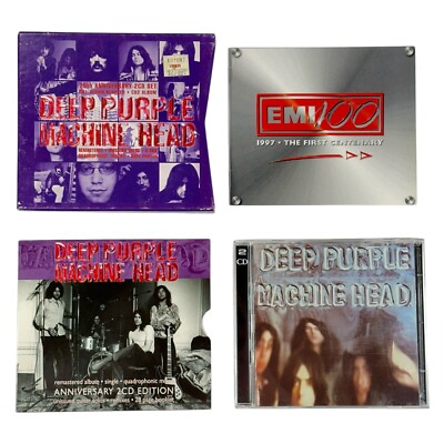 DEEP PURPLE Machine Head Remastered 25th Anniversary 2CD EMI