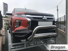 Bull Bar Per Mitsubishi L200 Triton Strada 2019+ Nudge Chin Abar UE EC APPROVATO