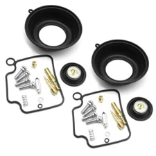 2 PACK FOR HONDA VT750C Shadow Aero 2004-2008 Carburetor Repair Kit & Diaphragm