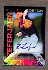 2020 Bowman Platinum RYAN ZEFERJAHN Rookie RC Blue Foil /150 Auto #TOP-62