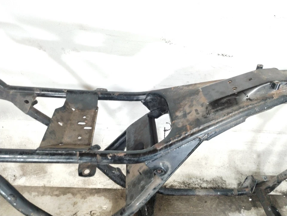 83 Harley FLHT Electra Glide Shovelhead Main Frame Chassis STRAIGHT - Image 4 of 4