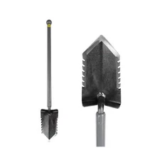 Lesche Sampson Pro-Series Ball Handle Shovel with Double Serrated Blade