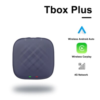 Carlinkit TBox Plus Android 13 Wireless Apple CarPlay Android Auto 4GB 64GB Box