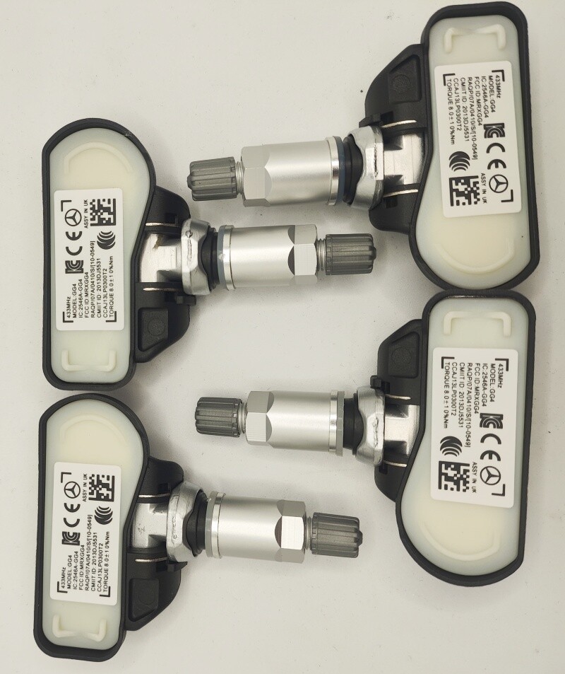 4Pcs Genuine OEM A0009050030 TPMS Tire Pressure Monitoring Sensors For