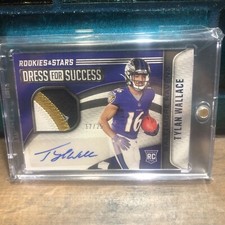 Tylan Wallace RPA 2021 Rookies & Stars Dress For Success PRIME Patch Auto #17/25
