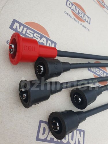 Cable Set, High-Tension Datsun 1200 Genuine Parts Fits Nissan B110 B120 - Picture 2 of 6