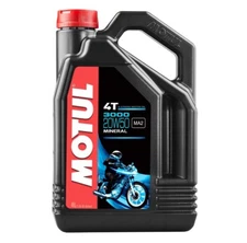 Motul 107319 3000 20W-50 4T Mineral Motorcycle Oil 4-Stroke 4L