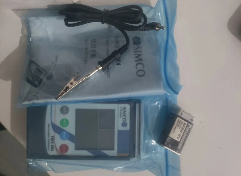 SIMCO Fmx-004 Handheld LCD Electrostatic Field Meter Static Tester W/ 1x Battery - Image 4 of 4