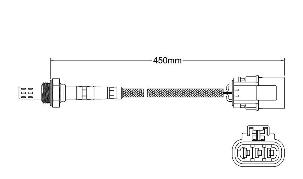 Pre-Cat OXYGEN OXY o2 SENSOR for Nissan 180SX S13 1989 - 1991 1.8 Pre-Cat OXYGEN OXY o2 SENSOR for Nissan 180SX S13 1989 - 1991 1.8