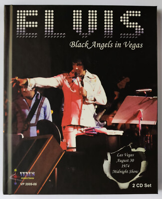 Elvis Presley - Black Angels in Vegas BUCH + 2CD Venus no FTD Final Curtain
