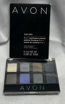 AVON True Color 8-in-1 Eyeshadow Palette STARRY NIGHTS Discontinued NOS