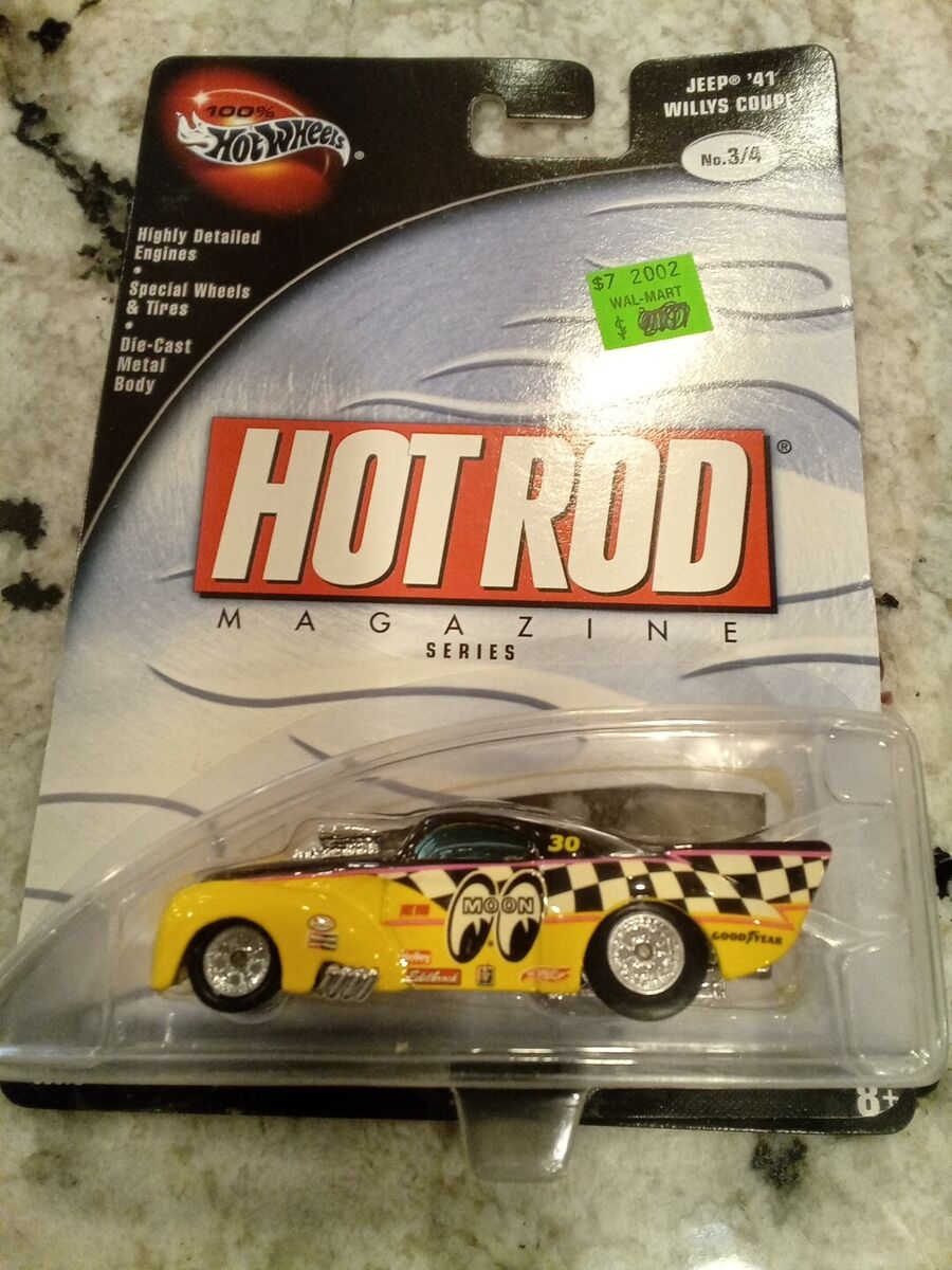 100% Hot Wheels Hot Rod Magazine Series Jeep '41 Willys 100% Hot Wheels Hot Rod Magazine Series Jeep '41 Willys