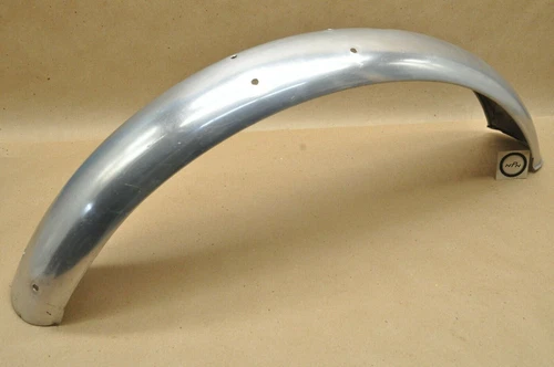 Vintage Velocette Endurance Front Fender Mud Guard Alloy *AS IS*