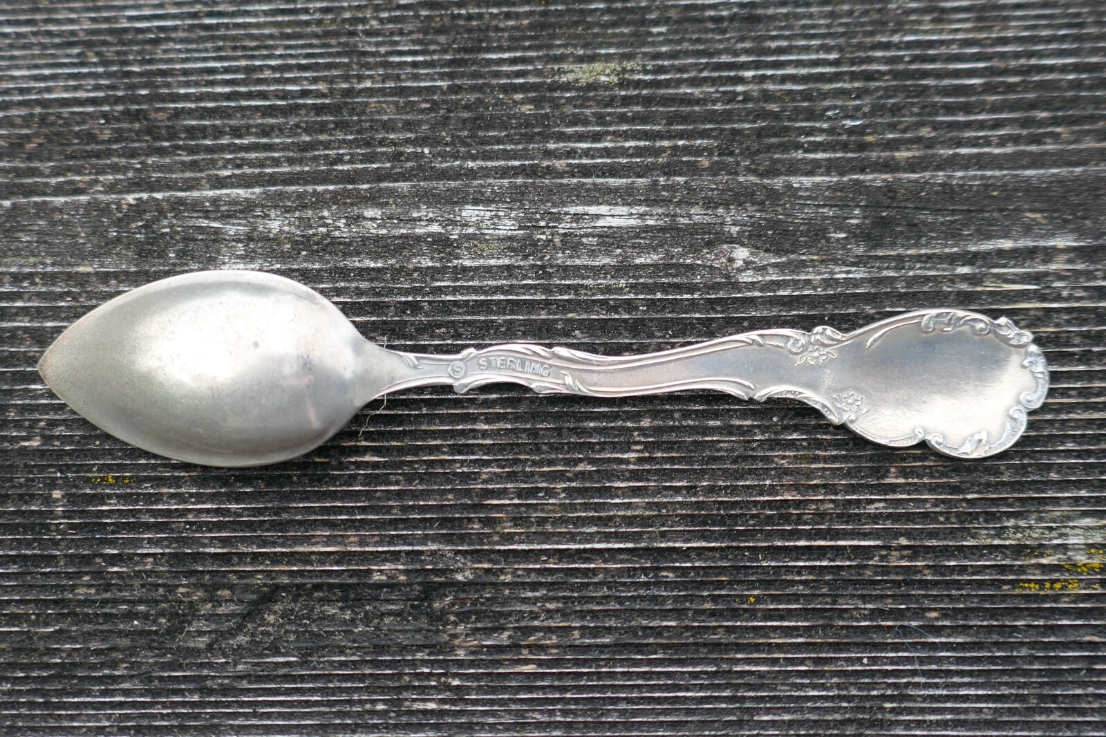 Antique Shepard Mfg. Co. Sterling Silver Recuerdo De Mexico Souvenir Spoon