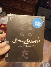 Seven Samurai (Criterion Collection) (Blu-Ray, 1954) 2-Disc Set. Free Shipping 