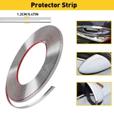 Chrome Trim 1/2" Molding Strip Door Car Bumper Window Side Trime Protector 16ft