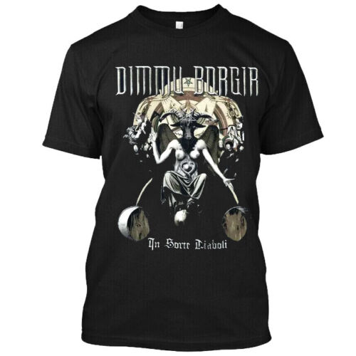 Nowy z metką Nowy Dimmu Borgir Death Cult Armagedon Black Metal Band Muzyka T-shirt L - Zdjęcie 1 z 5