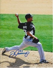 Miami Marlins Dan Jennings Signed Photo 8x10 COA