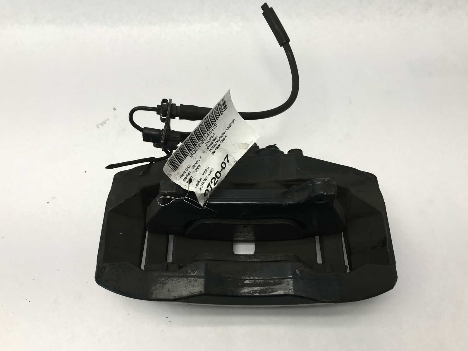 06 07 08 09 10 BENTLEY CONTINENTAL FLYING SPUR CALIPER FRONT RIGHT RH AWD OEM