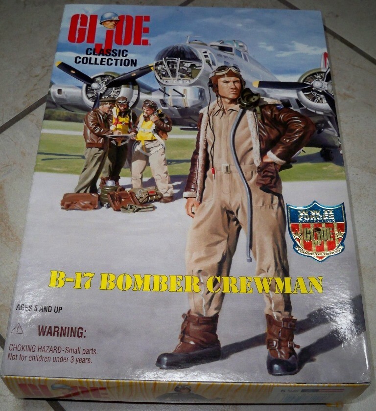 G.I. Joe B-17 Bomber Crewman フィギュア G.I. Joe Classic Collection WWII Forces B-17 Bomber Crewman
