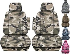 Car Seat Covers Fits 95-98 Chevy Ck 1500 Truck Front Bucket Seat In Camouflage