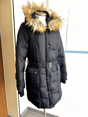 DKNY Donna Karan Daunen Mantel Parka Jacke Gr.S
