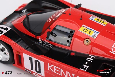 Top Speed 1:18 Porsche 962 CK6 #10 Porsche Kremer Racing 1990 Le