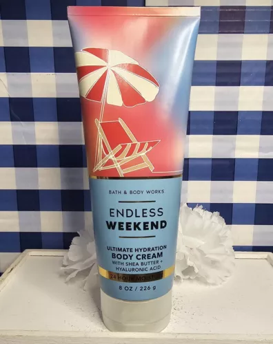 Bath And Body Works Endless Weekend Body Cream Ultimate Hydration
