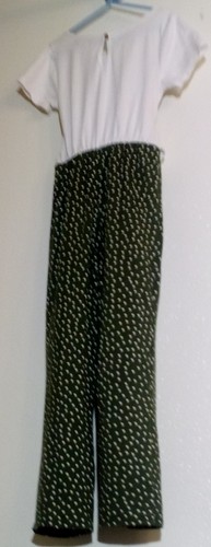 Glitter Cream And Green Polka dotted Romper Choose Kindness - Picture 7 of 8