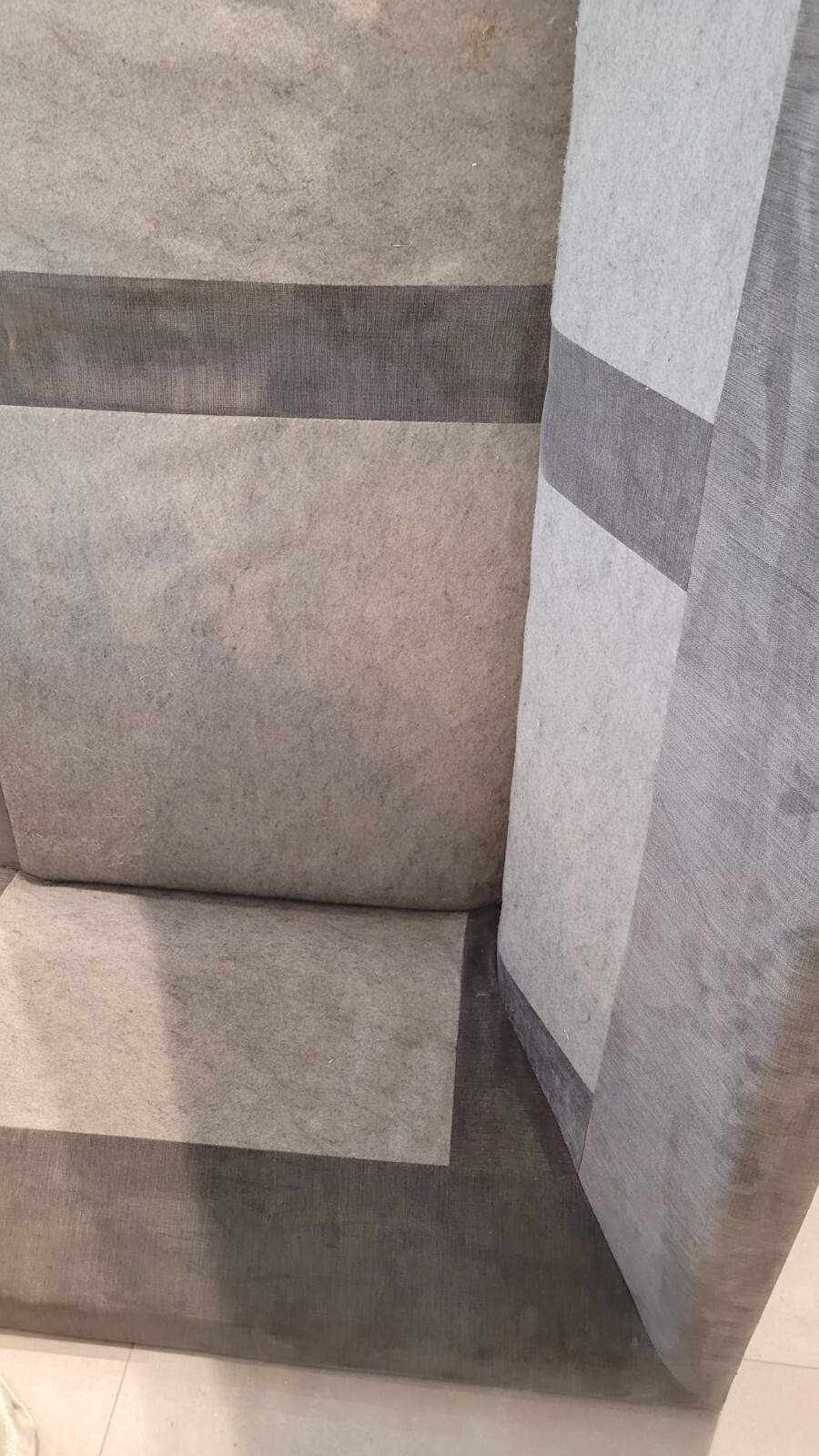 DFS ORKA Corner Sofa Grey Anthracite 4 Seater EBay