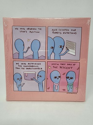 Strange Planet Canvas Print 8'' x 8'' Creator Nathan W Pyle New