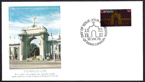 🍁Canada  #767    "PRINCES GATE CNE TORONTO"   Brand New  1978  Fleetwood Cover