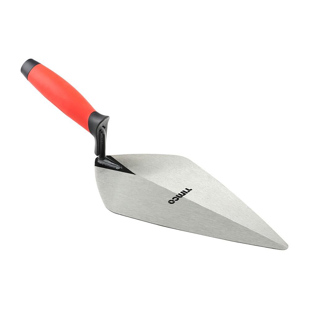 Timco Brick Trowel Bricklaying Forged Steel Finger Guard London Pointing 11""