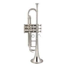 Trumpet Silver with Bag and Mouthpiece
