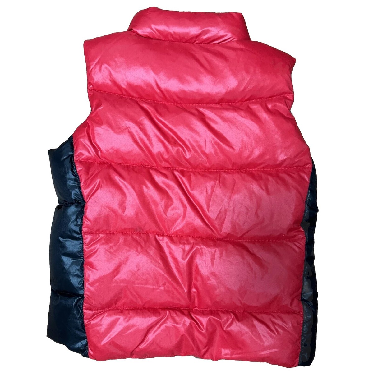 Polo Ralph Lauren Puffer Vest Youth 7 Down Feathers Big Pony Red