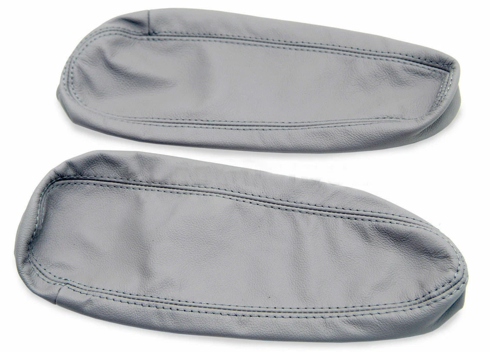 Fundas de reposabrazos de asiento de cuero sintético gris para Chevrolet Uplander 05-09 Foto 4 de 4