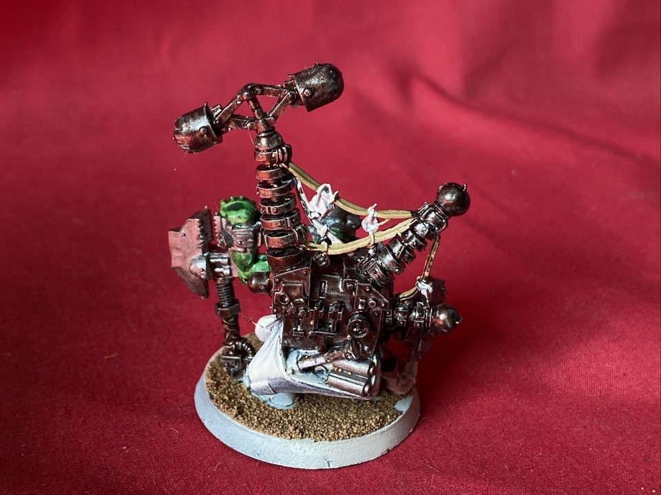 Ork Big Mek With Kustom Force Field Metal OOP Well Painted Warhammer ...