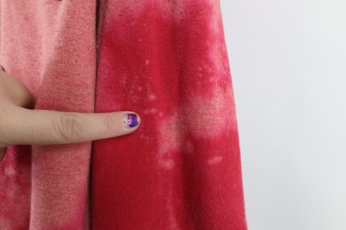 Vintage Champion Mens Small Distressed Acid Wash Stanford University Hoodie Red - 第 7/17 張圖片